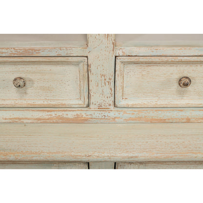 Angelique Solid Wood China Cabinet