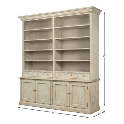 Angelique Solid Wood China Cabinet