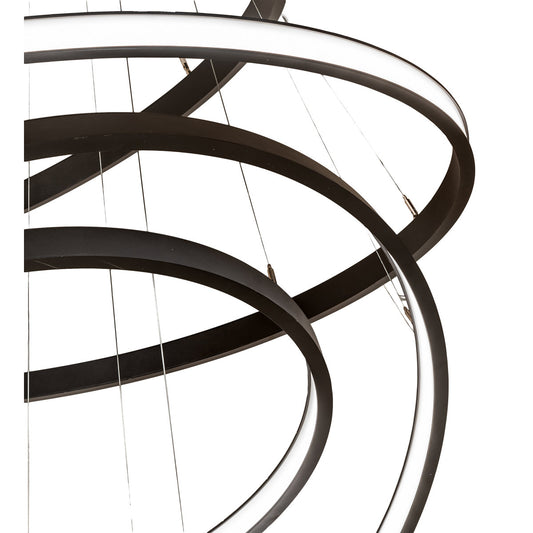 2Nd Ave Lighting Anillo Unique Geometric Led Chandelier