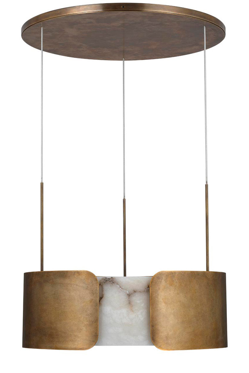 Anne-Marie Barton Armise 28" Drum Chandelier
