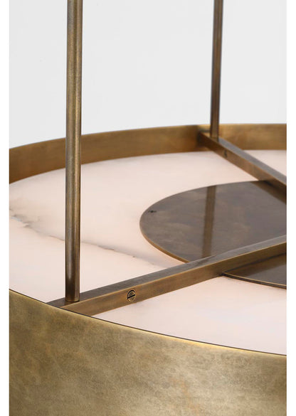 Anne-Marie Barton Armise 28" Drum Chandelier