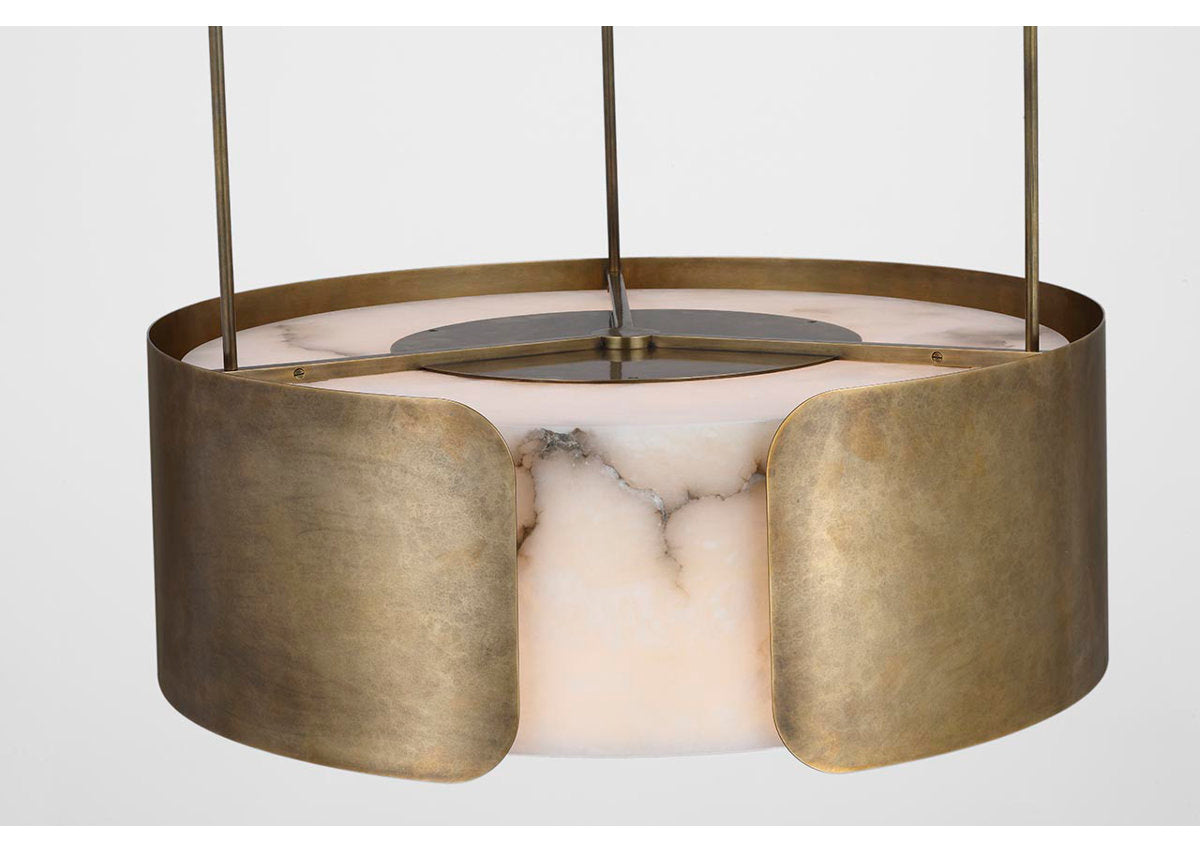 Anne-Marie Barton Armise 28" Drum Chandelier