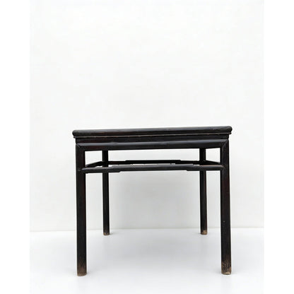Antique Square Lacquered Tea Table