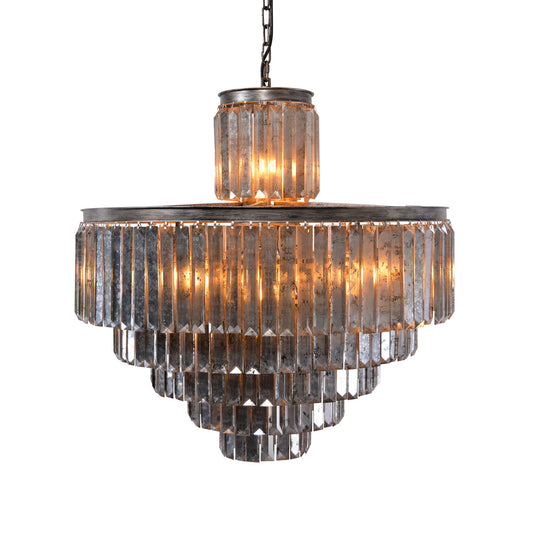 Antonio 22 - Light Glass Chandelier