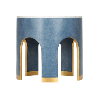 Aqueduct Marble End Table