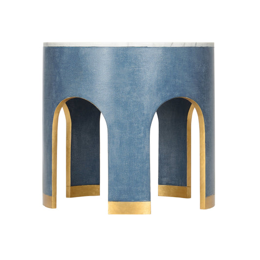 Aqueduct Marble End Table