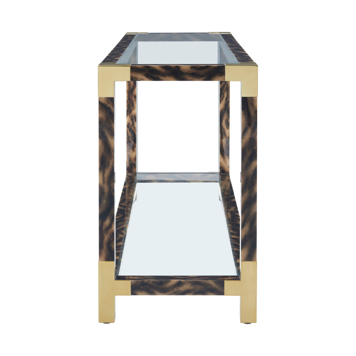 Arakan 65'' W Glass Console Table