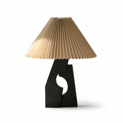 Arch Form Pleated Table Lamp