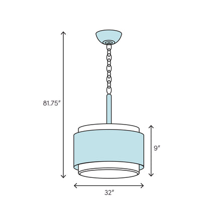 Arctic Halo 3 - Light Chandelier