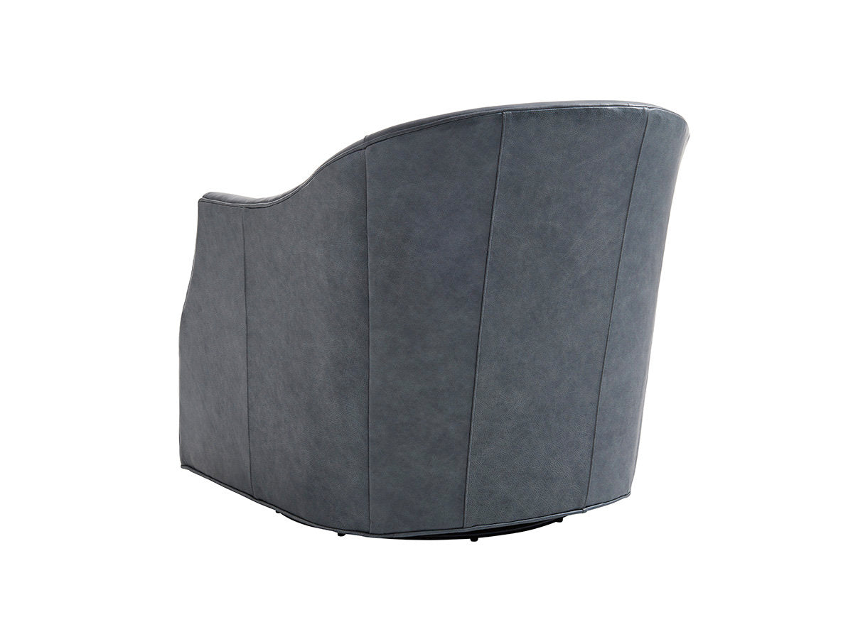 Ariana Escala Leather Swivel Chair