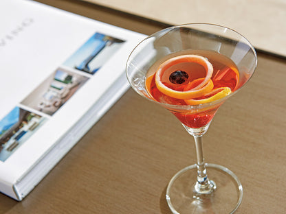 Ariana Savona Cocktail Ottoman with Slide