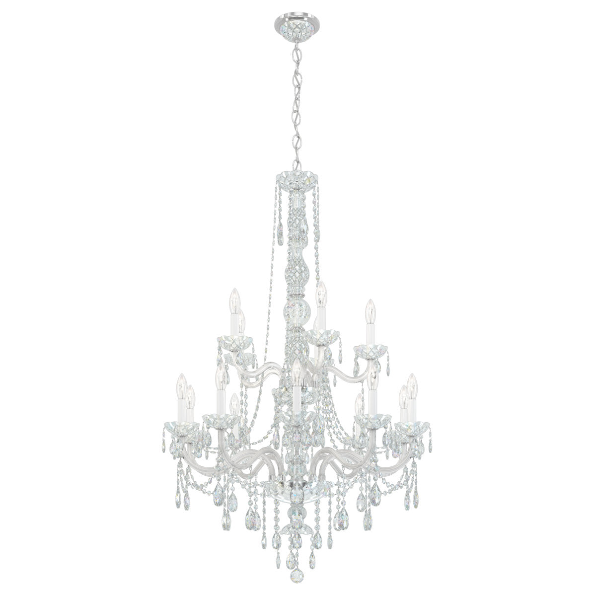 Arlington 15 - Light Glass Chandelier