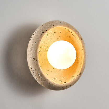 Arlo Travertine Wall Light