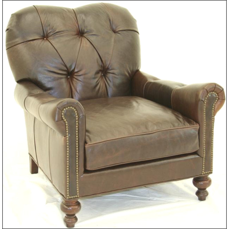 Armchair Chair with Ottoman