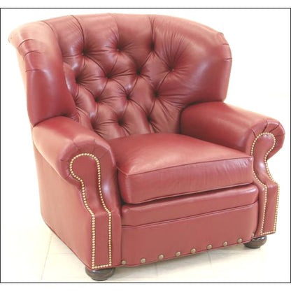 Armchair Chair with Ottoman