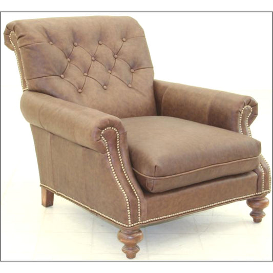 Armchair Chair with Ottoman