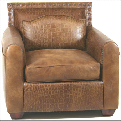 Armchair Chair with Ottoman