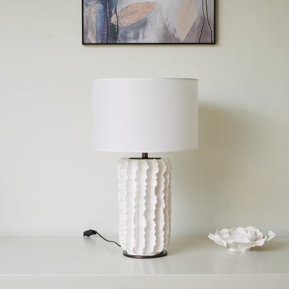 Arroyo Sculpted Ceramic Table Lamp