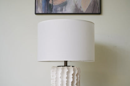 Arroyo Sculpted Ceramic Table Lamp