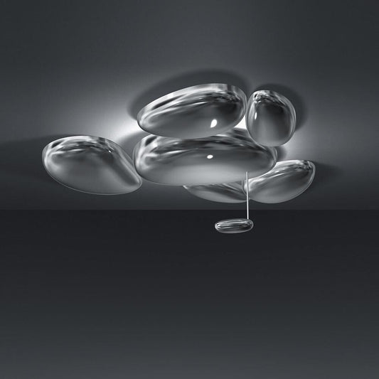 Artemide Ross Lovegrove Skydro 56 Inch 1 Light Led Semi Flush Mount Cp370080