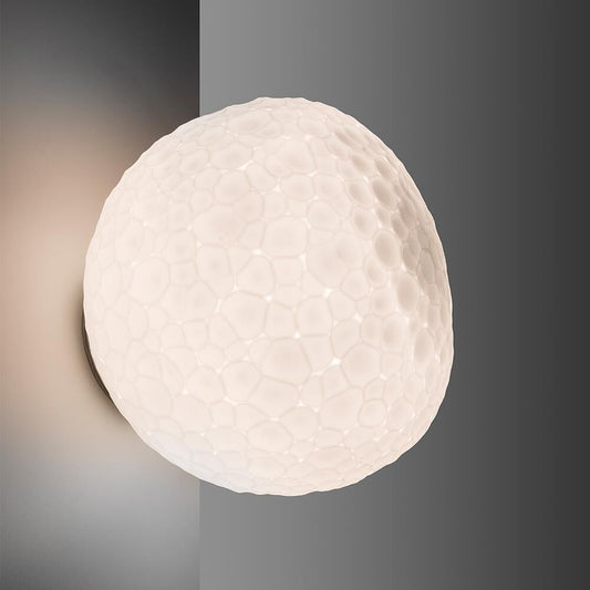Artemide Pio And Tito Toso Meteorite 13 Inch Wall Sconce Cp370186