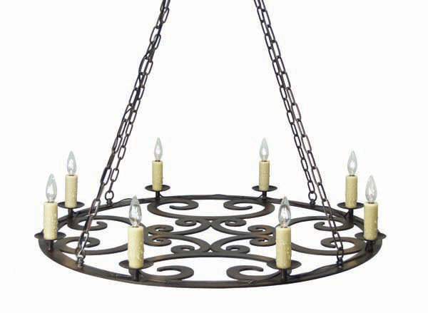 Ashley 8 - Light Chandelier