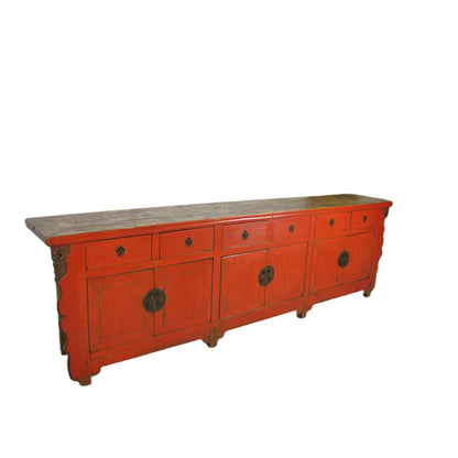 Asian Classic 111'' W Solid Wood Sideboard
