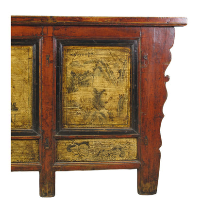 Asian Classic 75.5'' W Solid Wood Sideboard