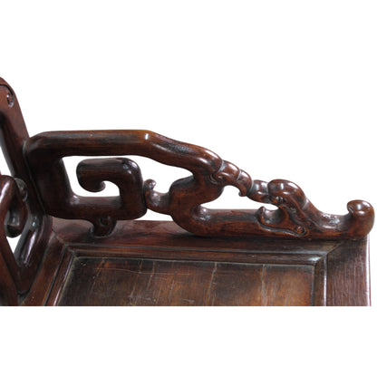 Asian Classic Solid Wood Arm Chair (Set of 2)