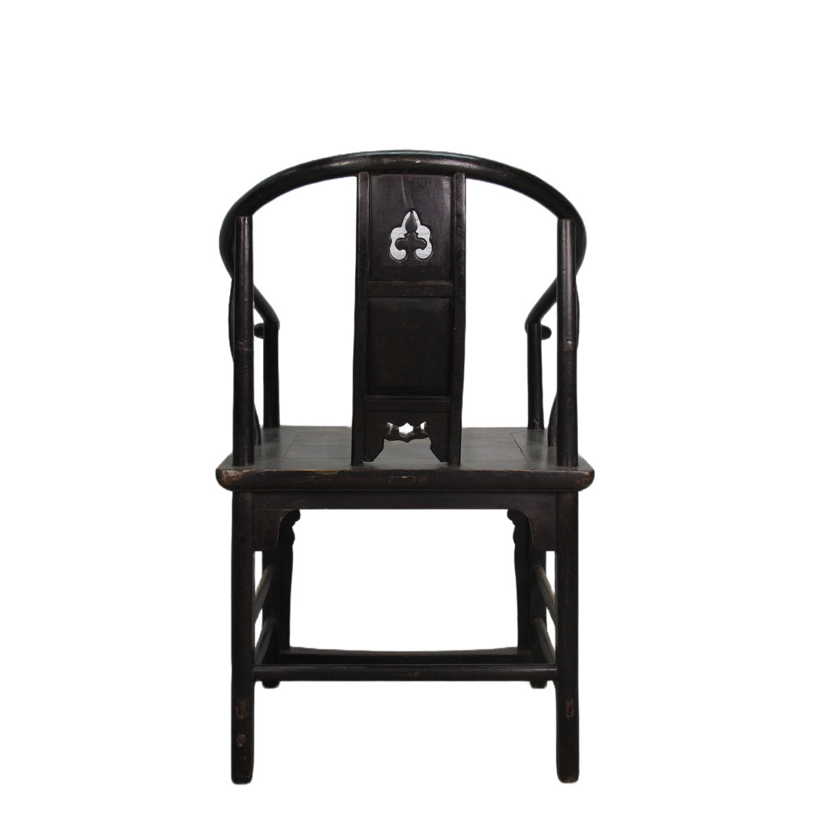 Asian Classic Solid Wood Arm Chair (Set of 2)