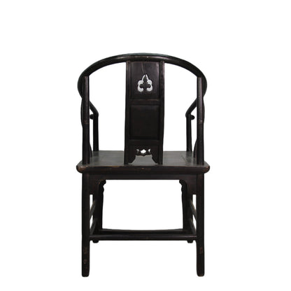 Asian Classic Solid Wood Arm Chair (Set of 2)