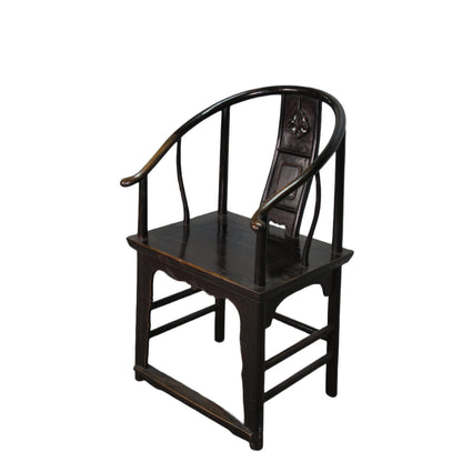 Asian Classic Solid Wood Arm Chair (Set of 2)