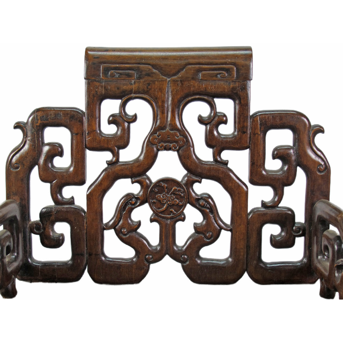 Asian Classic Solid Wood Arm Chair (Set of 2)