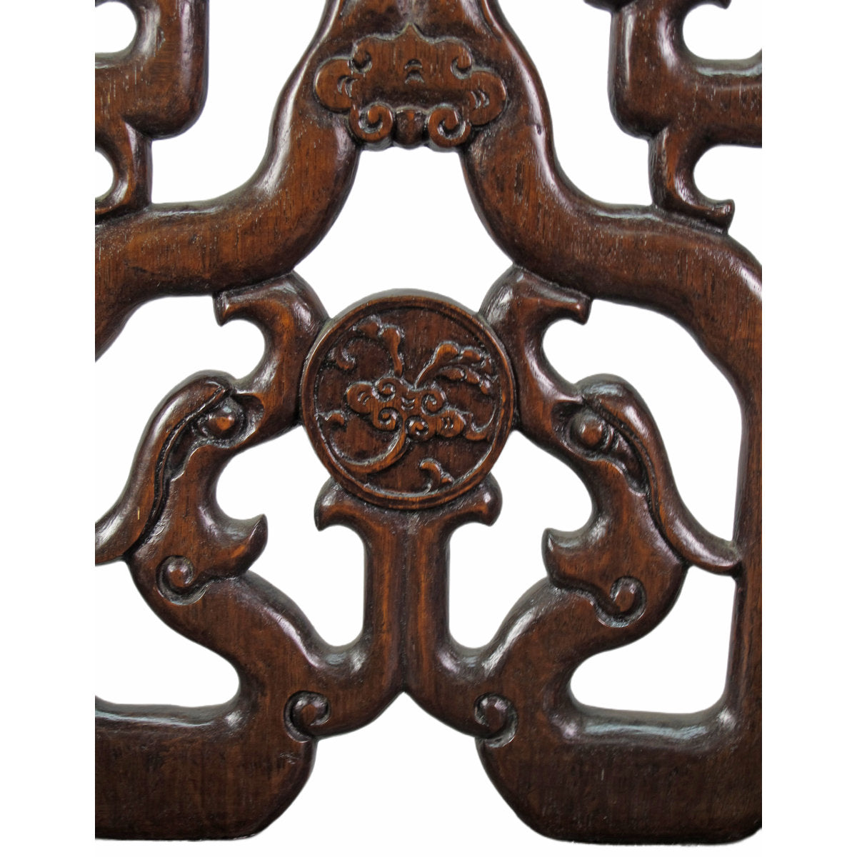 Asian Classic Solid Wood Arm Chair (Set of 2)