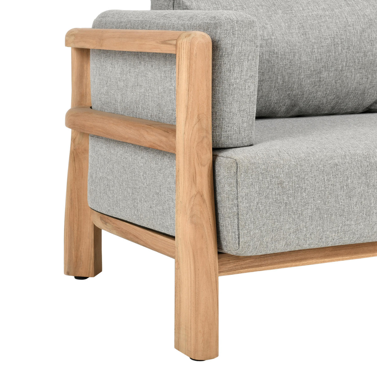 Aston 82" Outdoor Sofa Natural/gray