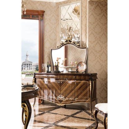 Athena 70.87'' W Solid Wood Sideboard