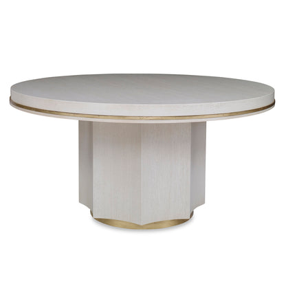 Athens Round Solid Oak Dining Table