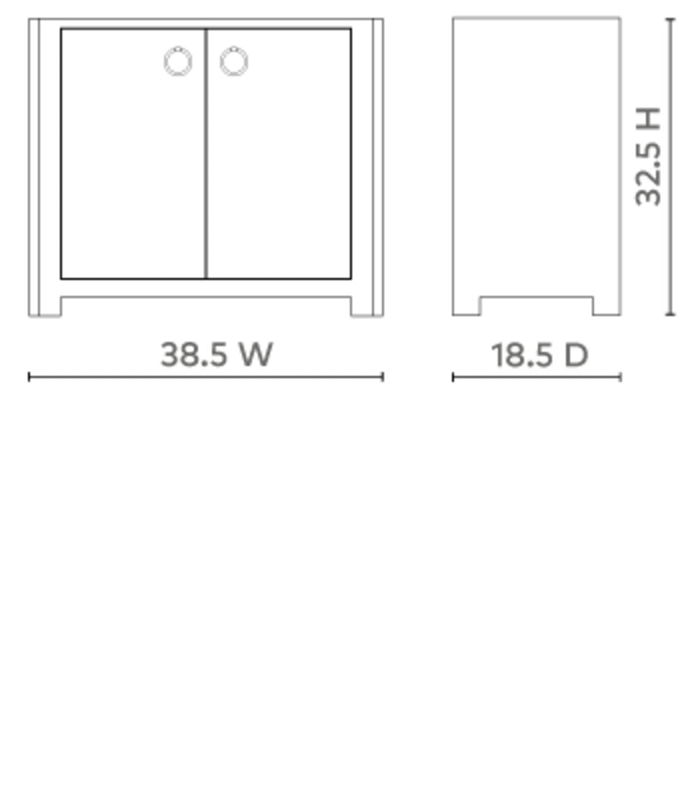 Audrey Accent Cabinet