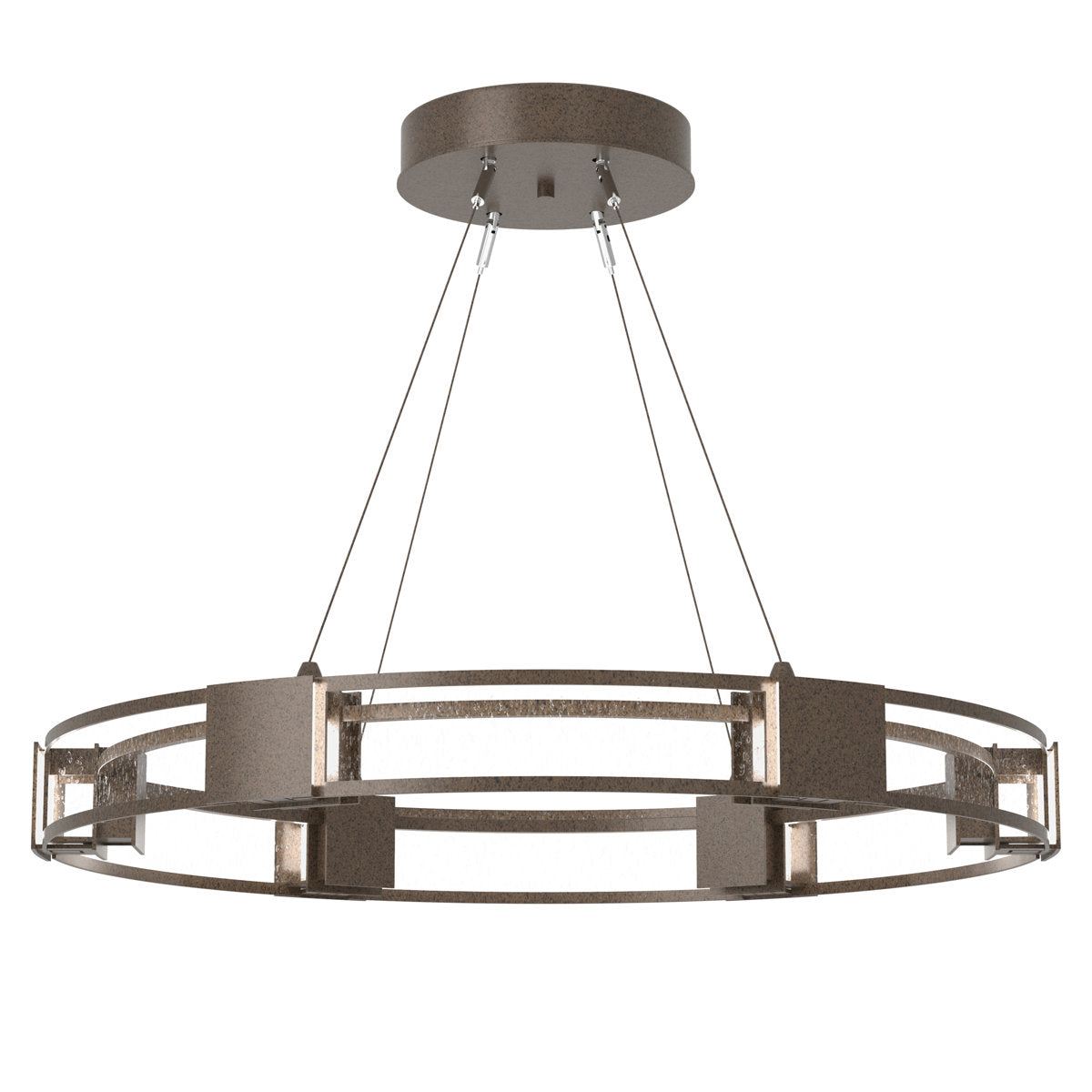Aura Glass Ring Chandelier