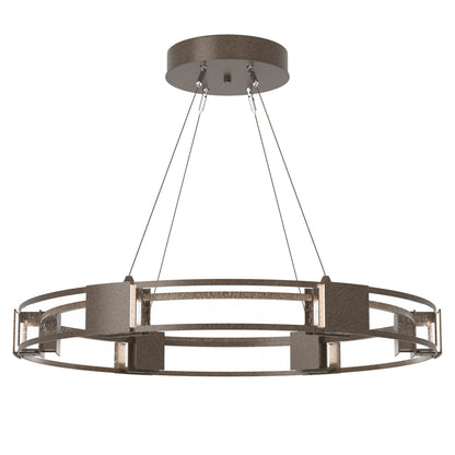 Aura Glass Ring Chandelier
