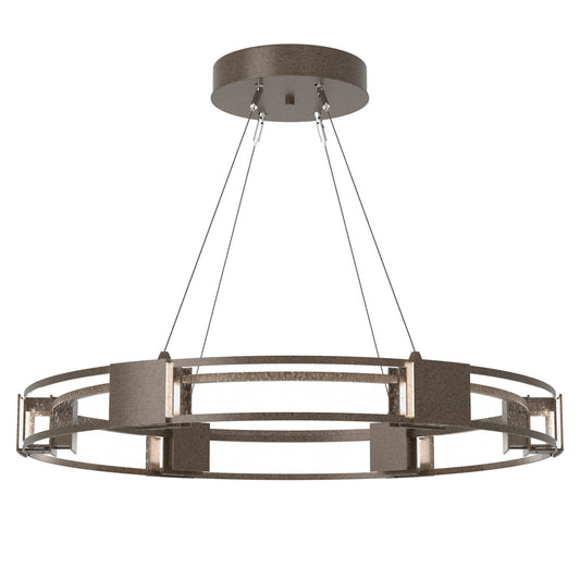 Aura Glass Ring Chandelier
