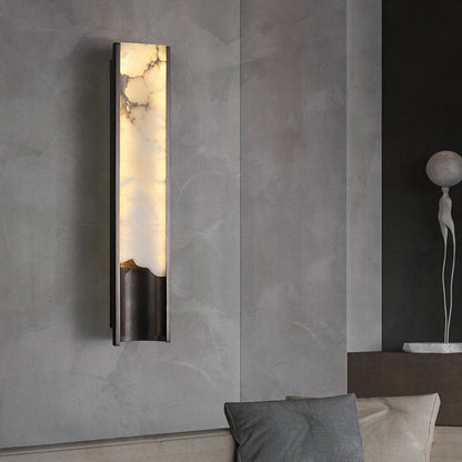 Aurelia Vein Alabaster Wall Light