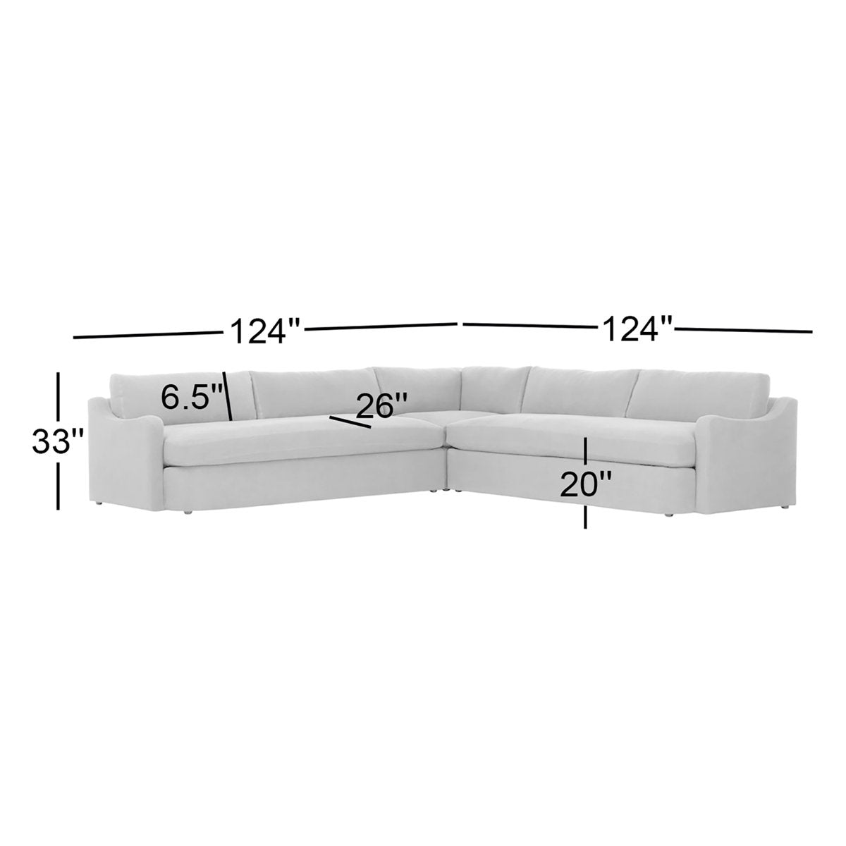 Aurelia 3-Piece Sectional