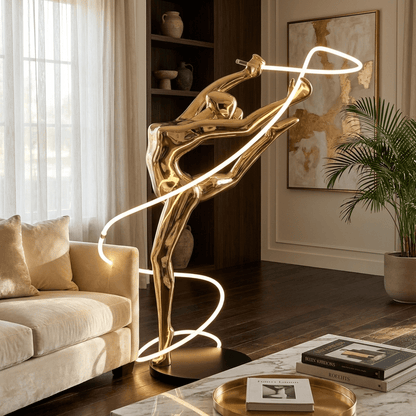 Aurelia Ribbon Dancer Floor Lamp