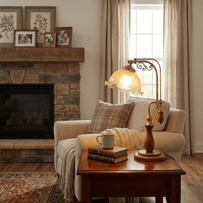 Aurelia Scroll Table Lamp