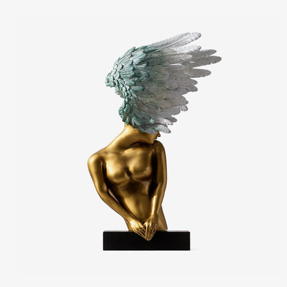 Aurelia Winged Bust Sculpture