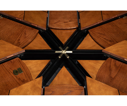Austin Round Solid Wood Dining Table