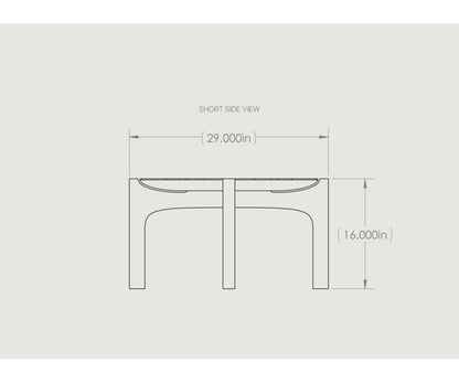 Aux Arc 49" Coffee Table