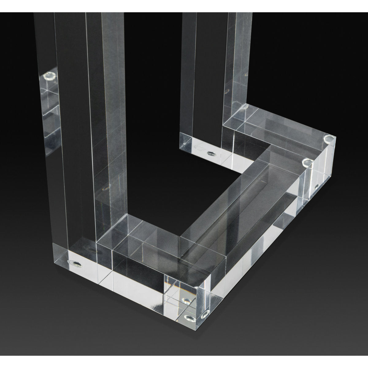 Ava Glass Console Table