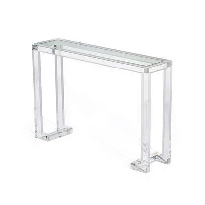 Ava Glass Console Table